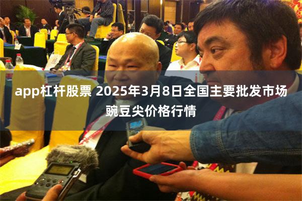 app杠杆股票 2025年3月8日全国主要批发市场豌豆尖价格行情